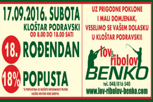 NUDIMO INFORMATIVNI CIJENIK ZA NAŠ ROĐENDAN 17.09.2016.!!!