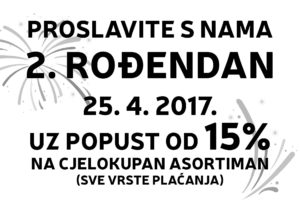 ROĐENDANSKI POPUSTI U TRGOVINI BENKO!!!