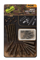 Fox EDGE Camo Safety Lead Clip Kit-7
