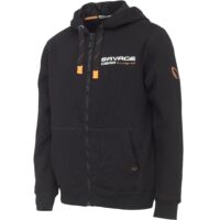 SAVAGE GEAR URBAN ZIP HOODIE BLACK