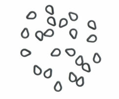 MIVARDI TEAR DROP RINGS