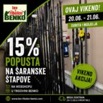 15% POPUSTA NA ŠARANSKE ŠTAPOVE