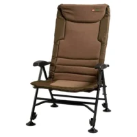 JRC DEFENDER RELAXA HI-RECLINER ARMCHAIR – ribolovna stolica s podesivim naslonom i naslonima za ruke