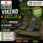 VIKEND AKCIJA NA ŠARANSKE STOLICE, LEZALJKE I KREVETE – 15% POPUSTA