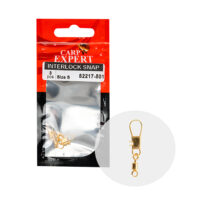 Golden Swivel with Interlock Snap – Klizna Vrtilica s Interlock Kopčom