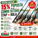 15% POPUSTA na sve COMBO SETOVE ŠTAP + ROLA
