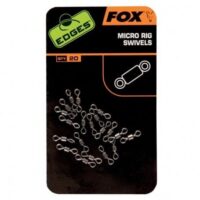 FOX Edges Micro Rig Swivels – Mikro Vrtilice za Šaranske Sisteme 20 kom