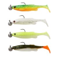 SAVAGE GEAR Fat Minnow T-Tail RTF 10.5 cm 11 g – Gotovi silikonac 4 kom