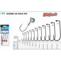 KAMATSU 3D GREEN JIG HEAD 6/0 14G – Jig glava