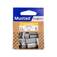 MUSTAD OVAL ALUMINUM CRIMP SLEEVE